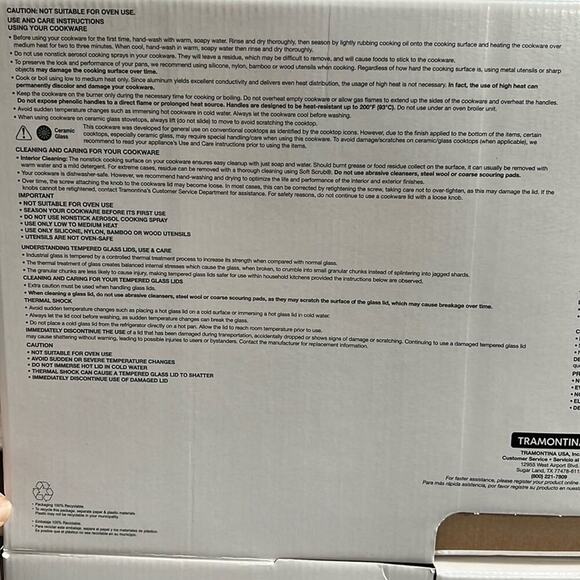 COPY - NEW TRAMONTINA Primaware Nonstick Covered Sauce Pan - Picture 9 of 11